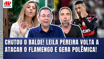"A Leila Pereira DESCEU A LENHA no Flamengo DE NOVO, cara! Ela..." ENTREVISTA POLÊMICA sobre Libra!