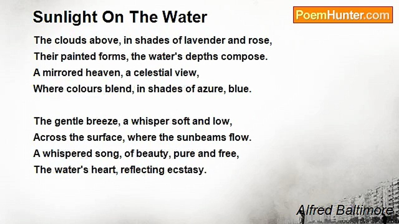 Alfred Baltimore - Sunlight On The Water