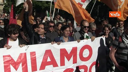 Corteo pro Gaza a Roma, Elly Schlein grida "Free free Palestine" nel corteo