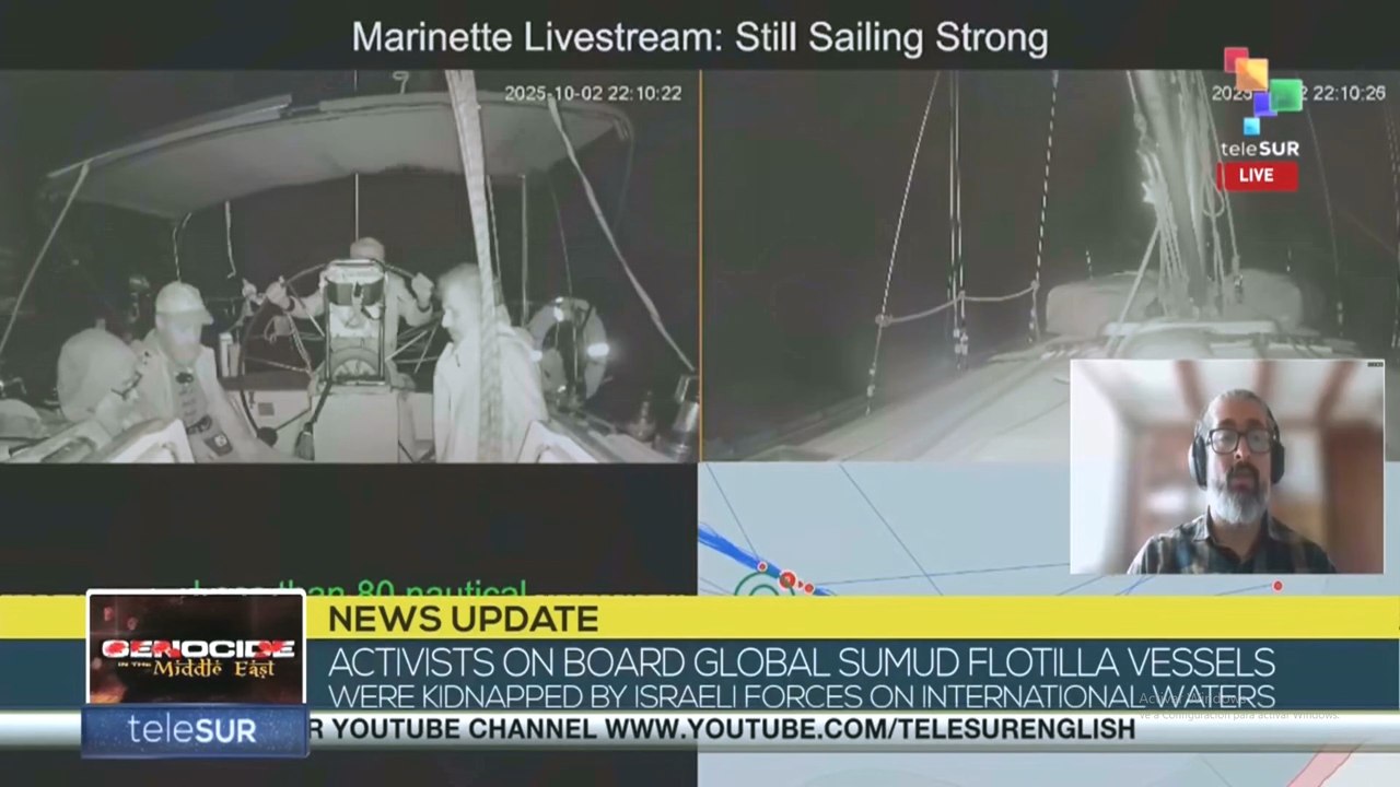 Special interview, Israeli forces seize Global Sumud Flotilla activists on international waters