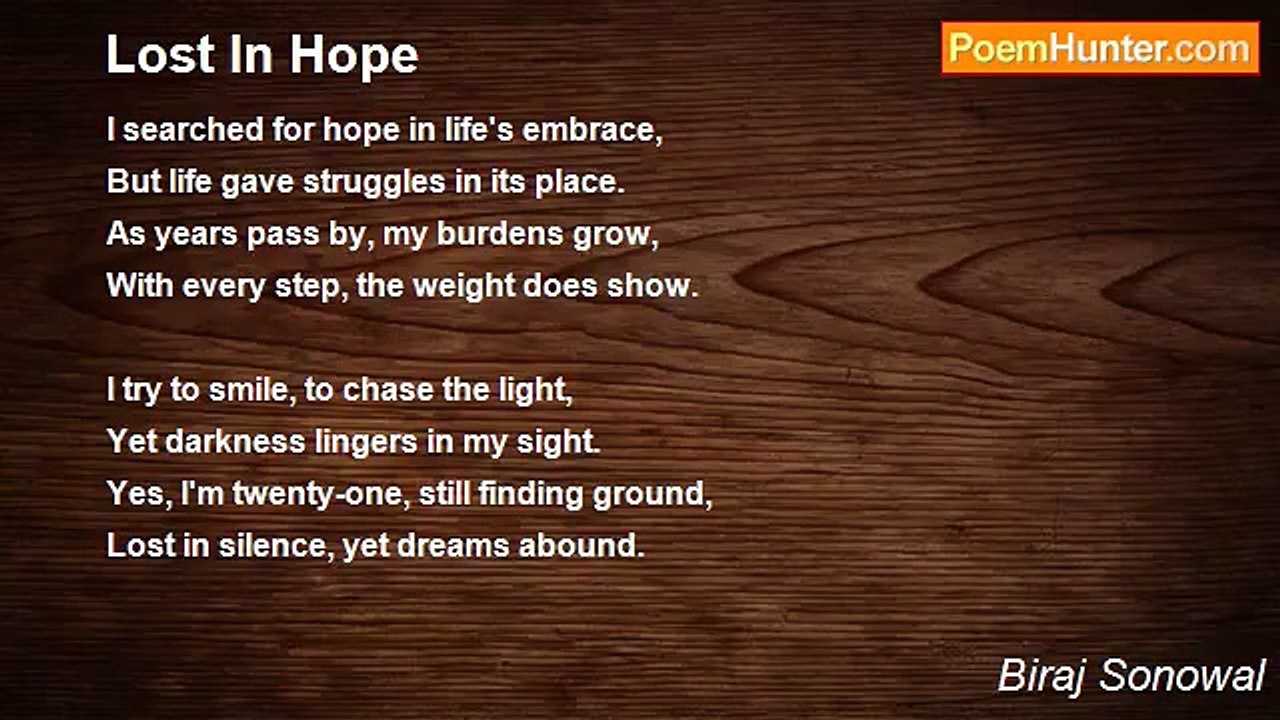 Biraj Sonowal - Lost In Hope