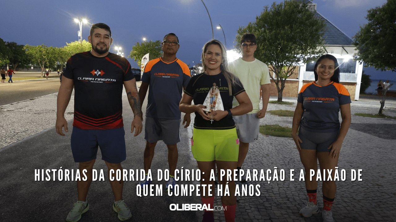 Histórias da Corrida do Círio a preparação e a paixão de quem compete há anos