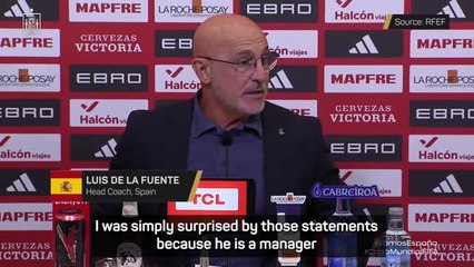 De la Fuente baffled by Flick's 'lack of empathy' over Yamal feud