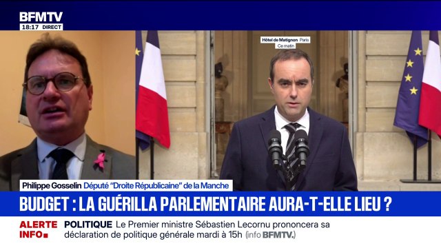 Sébastien Lecornu renonce à gouverner avec le 49.3: pour Philippe Gosselin, député (Droite Républicaine), c'est dangereux de renoncer à un pouvoir constitutionnel