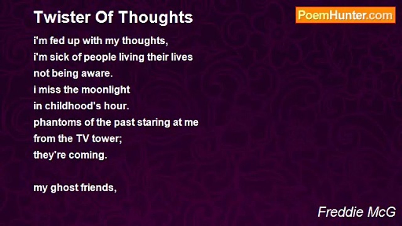 Freddie McG - Twister Of Thoughts