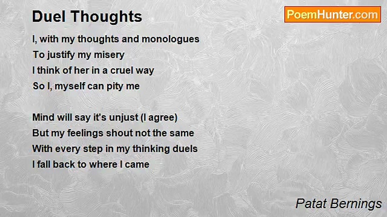 Patat Bernings - Duel Thoughts