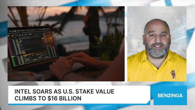 Intel Soars As U.S. Stake Value Climbs To $16 Billion
