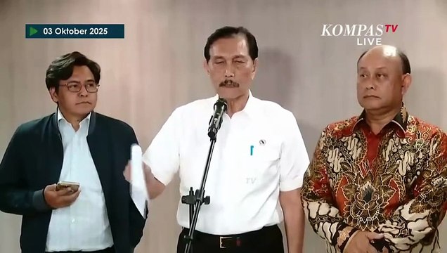 [FULL] Ketua DEN Luhut Pandjaitan Singgung Menkeu Purbaya saat Bertemu Kepala BGN Bahas Anggaran MBG