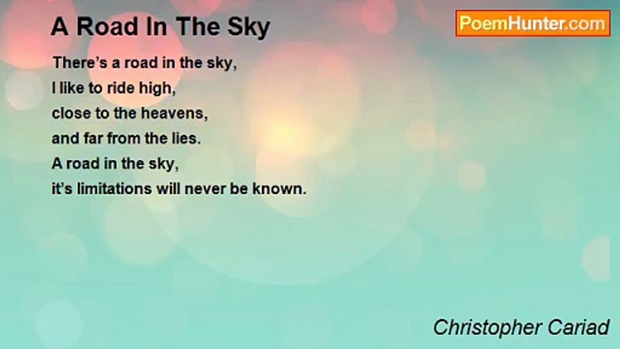 Christopher Cariad - A Road In The Sky