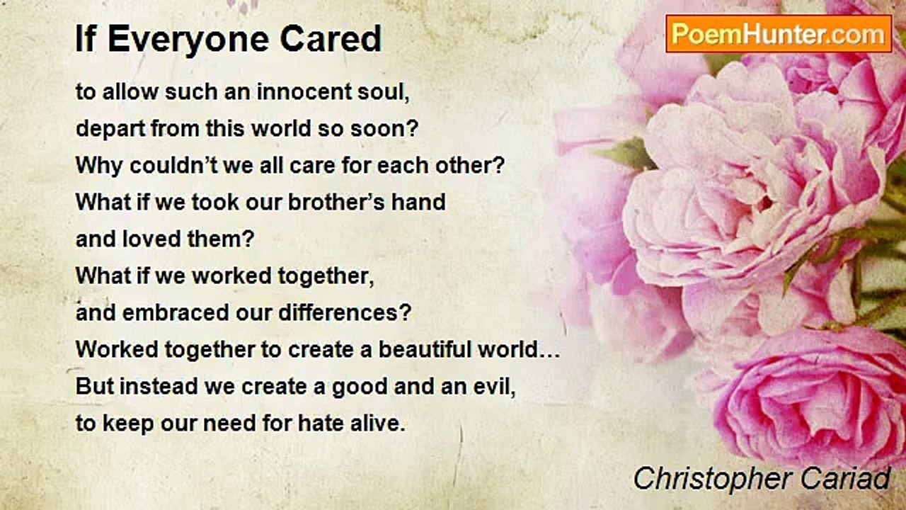 Christopher Cariad - If Everyone Cared