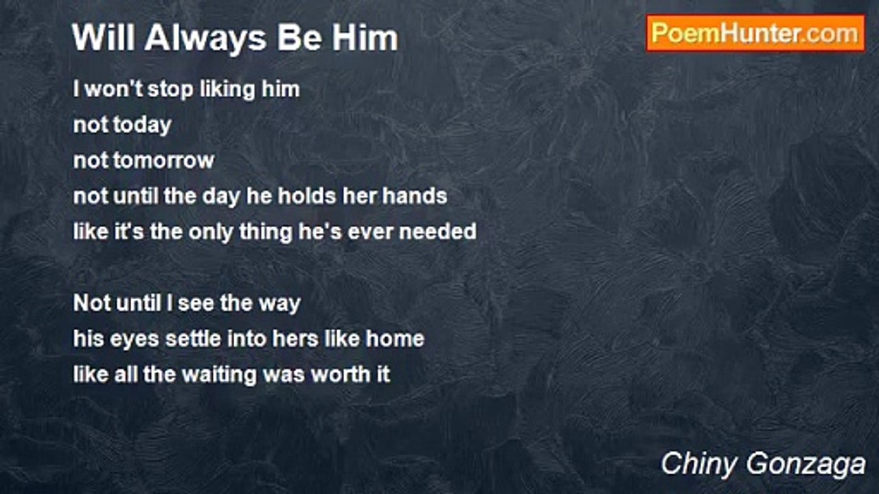 Chiny Gonzaga - Will Always Be Him