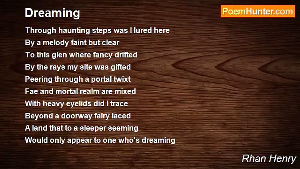 Rhan Henry - Dreaming