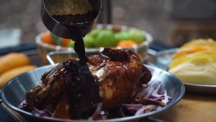 Winter Camping | Eating Klin Chicken and Egg Pancakes in The Forest