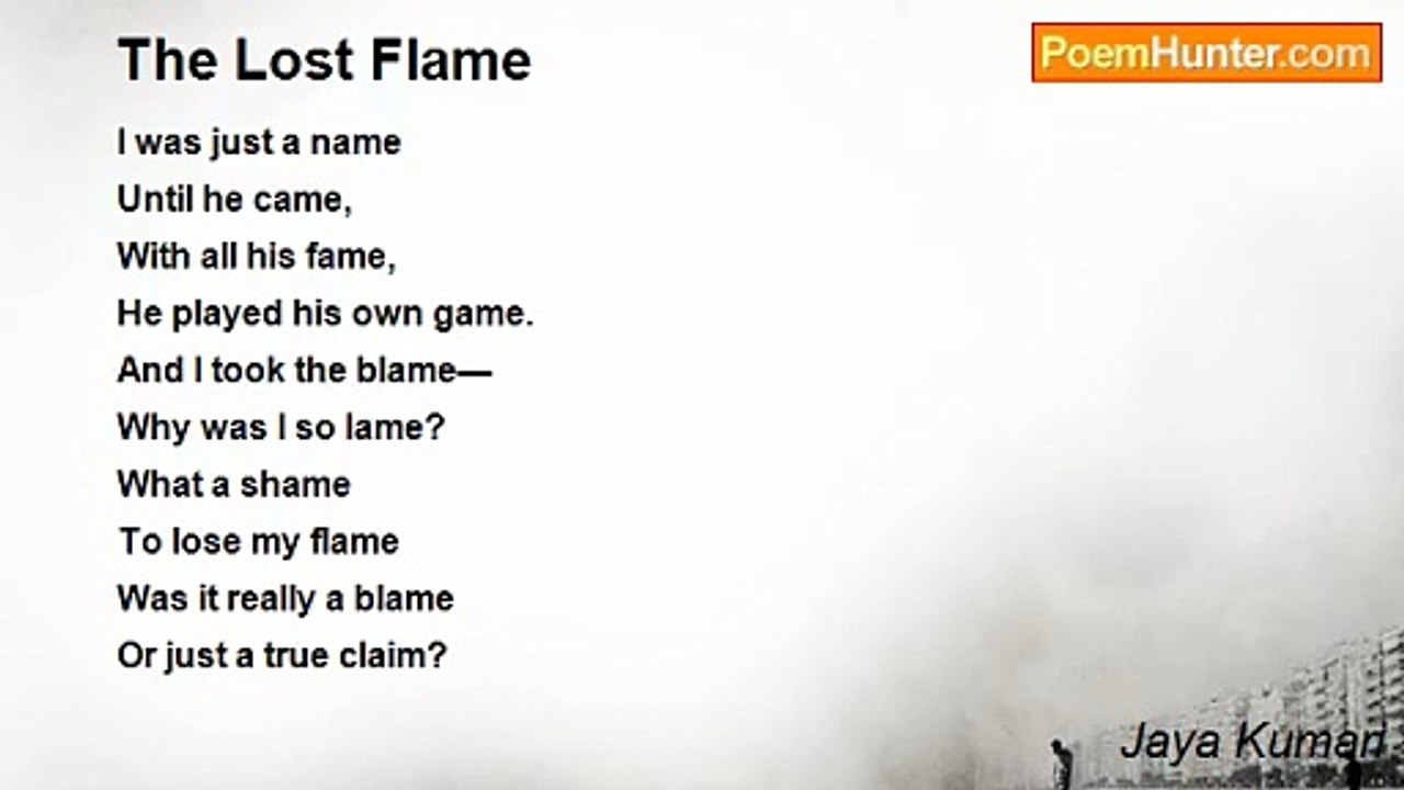 Jaya Kumari - The Lost Flame