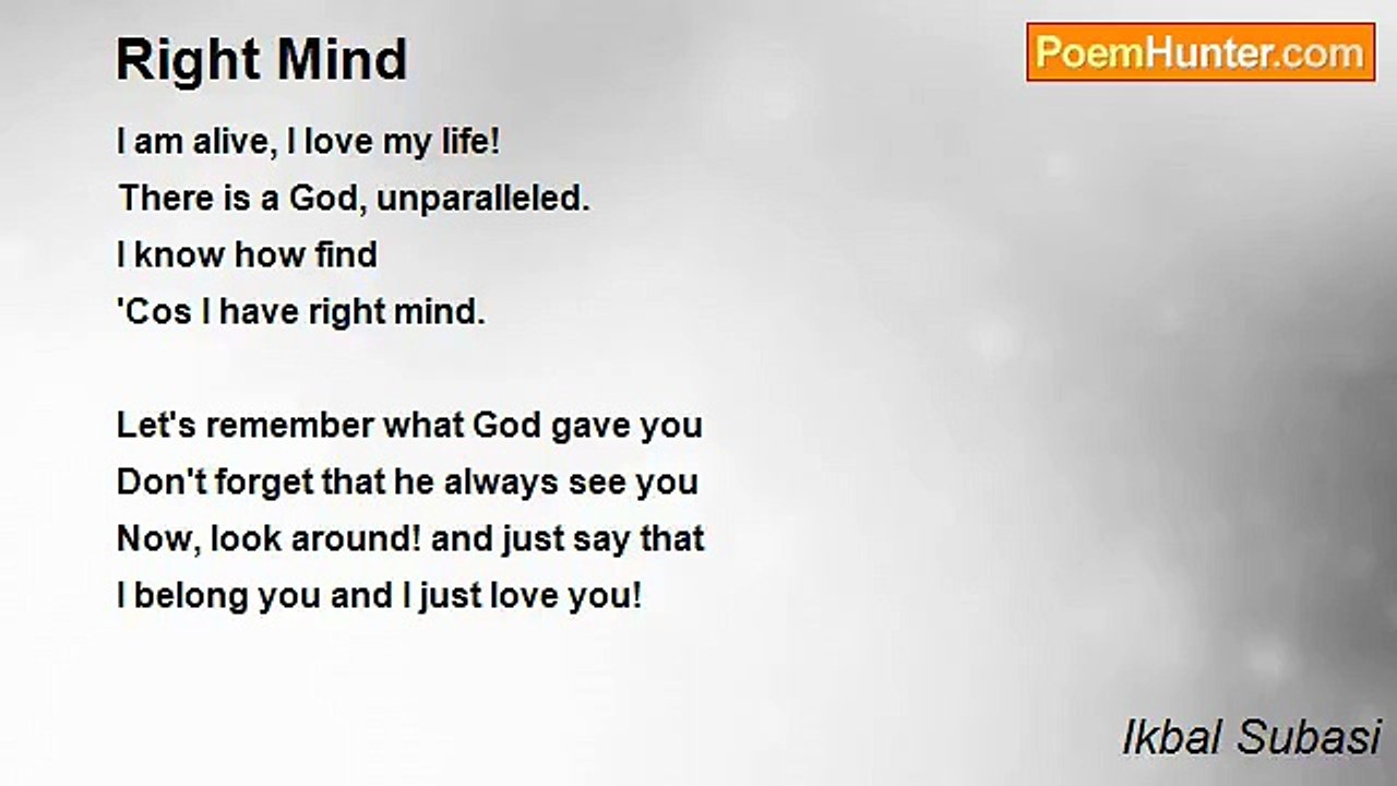 Ikbal Subasi - Right Mind