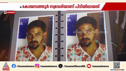 കാറിന്റെ ഡിക്കിയിൽ ഈനാംപേച്ചി; കോയമ്പത്തൂർ സ്വദേശി പിടിയിൽ