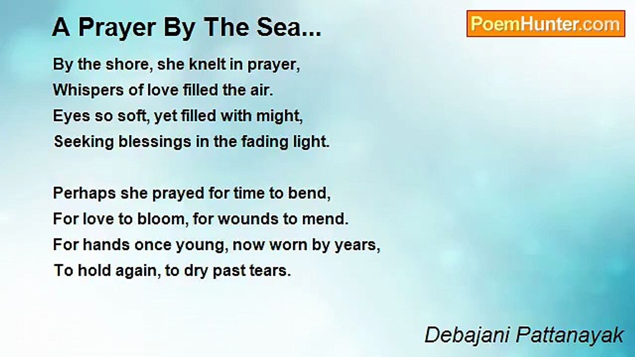 Debajani Pattanayak - A Prayer By The Sea...