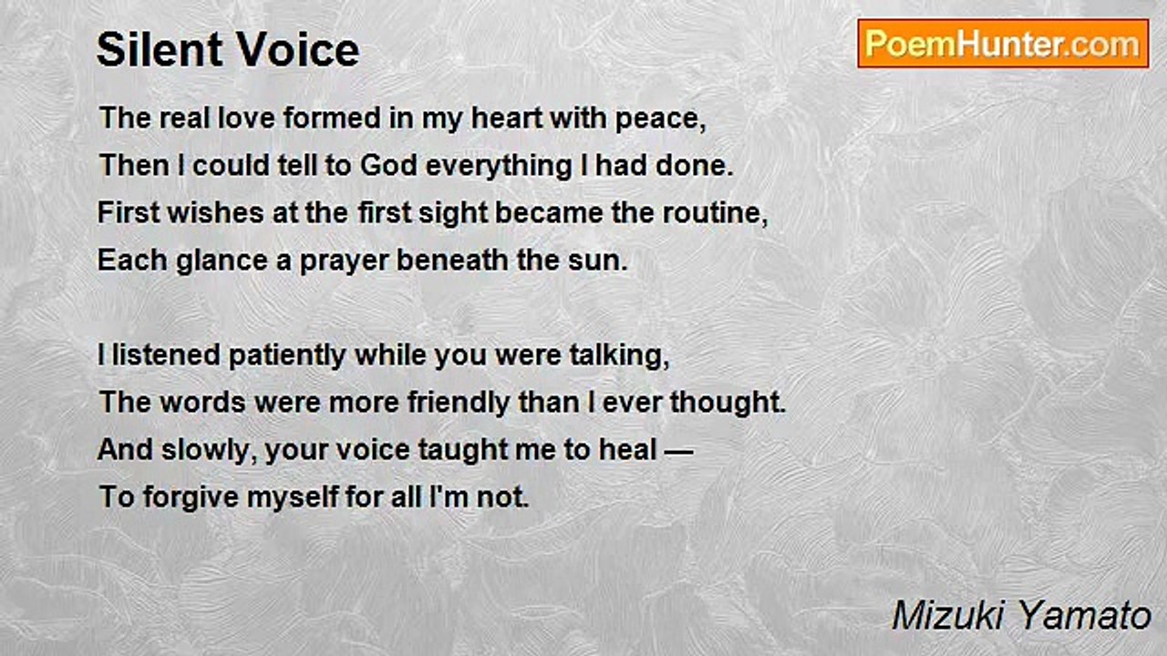 Mizuki Yamato - Silent Voice