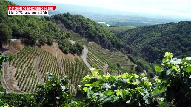 La reconnaissance de la montée de Saint-Romain-de-Lerps - Cyclisme