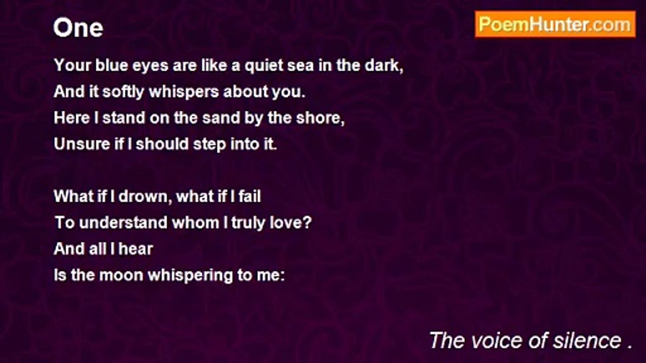 The voice of silence . - One