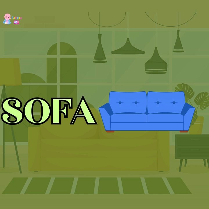 🌈 Smile & Learn Living Room! 🏠 Easy English Vocabulary for Kids, Preschool & Toddlers |Education Videos | Preschool Learning |