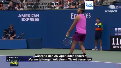 US Open: Hat Carlos Alcaraz Charlie Kirk einen leeren Sitz gewidmet?