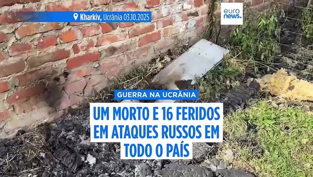 Rússia visa instalações de gás da Ucrânia no maior ataque da guerra, segundo as autoridades