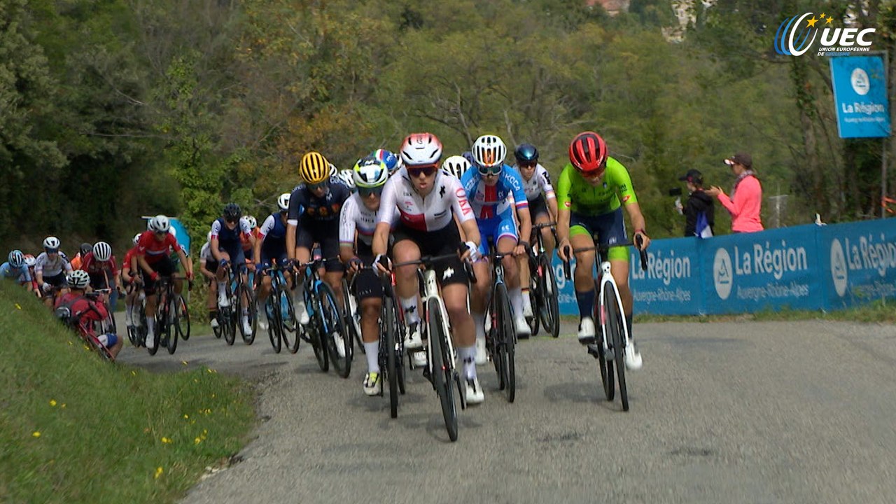 #EuroRoad25 | highlights Road Race Women Juniors