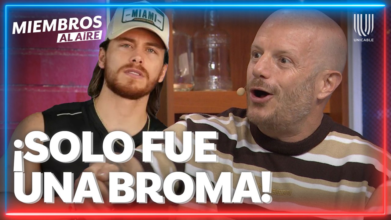 ¡Se salió de control! Facundo habla de la broma que incomodó a Aldo de Nigris