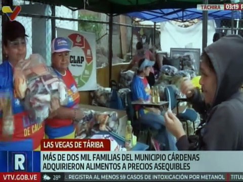 Táchira | Feria del Campo Soberano benefició a más de 2 mil familias con venta de alimentos