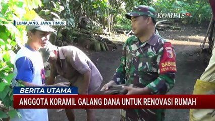 Menyentuh! Nenek Asal Lumajang Tinggal di Kandang Sapi, Kini Rumahnya Diperbaiki Warga