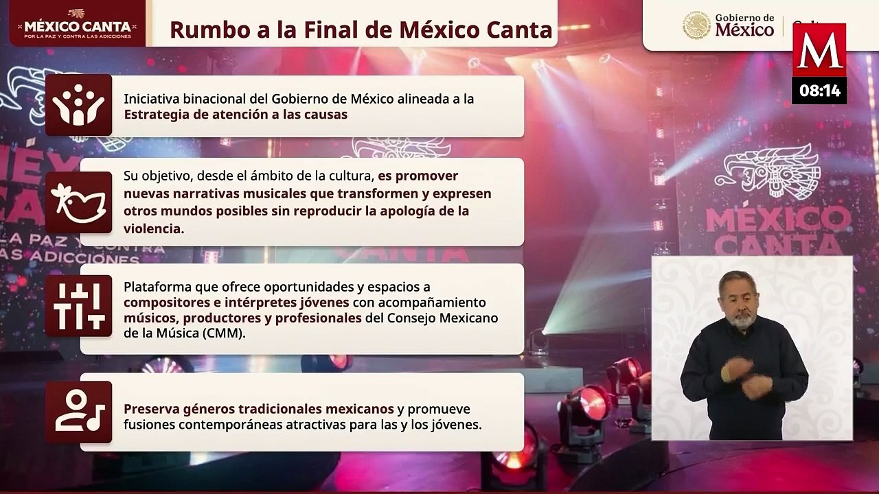 Gran final de 'México Canta' 2025: así podrás votar este domingo 5 de octubre