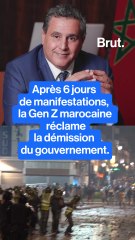 "Maroc : le collectif Gen Z demande la démission du gouvernement