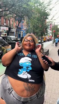 La rappeuse Dank Demos a été vue à New York, quelques jours après avoir réglé son procès contre Lyft, qu’elle accusait de discrimination à cause de son poids