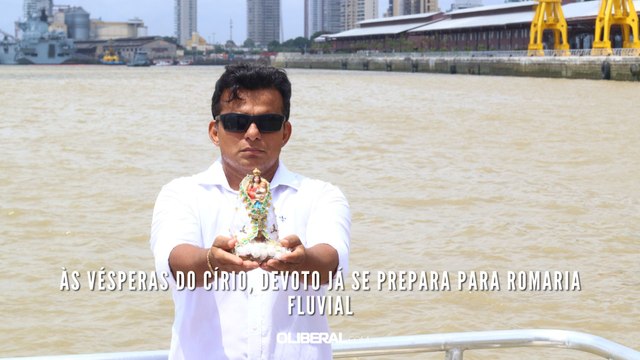 Às vésperas do Círio, devoto já se prepara para Romaria Fluvial