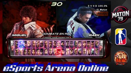 TEKKEN 6 • Luchas en linea • "GamerZero" vs "ElMaton" (2025/10/01)  #battleLobby #casualplay