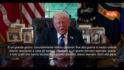 Hamas dice sì al piano di Trump, il Presidente Usa: "Siamo davvero vicini alla pace"
