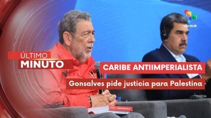 Primer ministro Ralph Gonsalves condenó el genocidio en Gaza y propone zona de paz