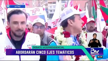 TSE confirma cinco ejes temáticos y 80 minutos de duración para el debate vicepresidencial