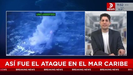 🚨 Así fue el ataque al buque narco en el Mar Caribe | DNews
