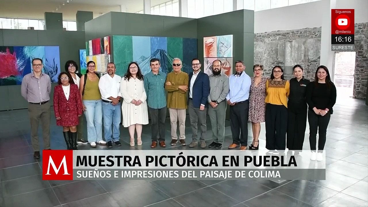 Se inaugura la exposición "Sueños e impresiones del paisaje de Colima"