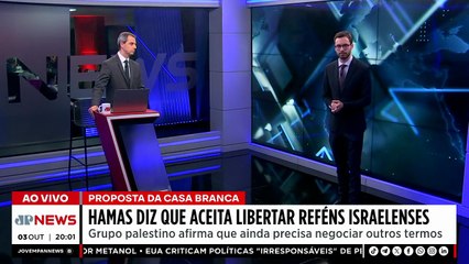 Hamas aceita liberar reféns israelenses como parte do acordo de paz proposto por Trump