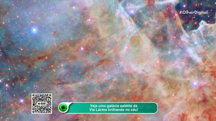 Veja uma galáxia satélite da Via Láctea brilhando no céu; saiba como!