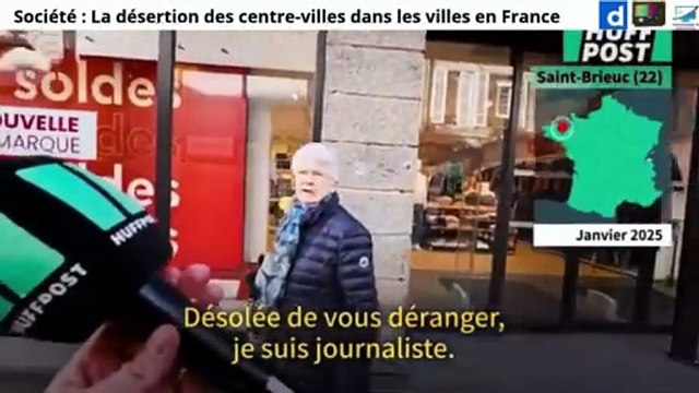 Société : La désertion des centre-villes dans les villes en France