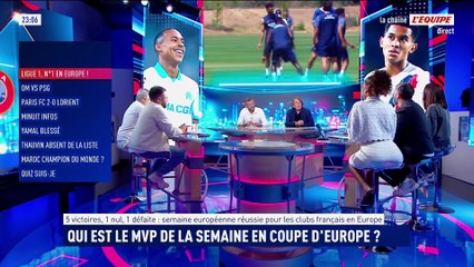 L1 N°1 en Europe : Qui est le MVP de la semaine ? - L'Équipe du Soir - extrait