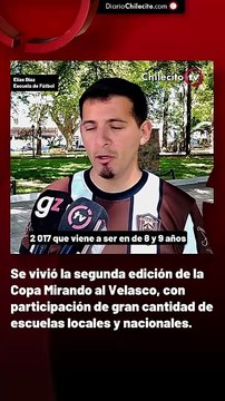 Se vivió la segunda edición de la Copa Mirando al Velasco, con participación de gran cantidad de escuelas locales y nacionales.