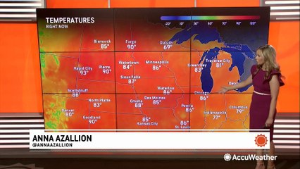 Severe storm threat set to return to the Northern Plains