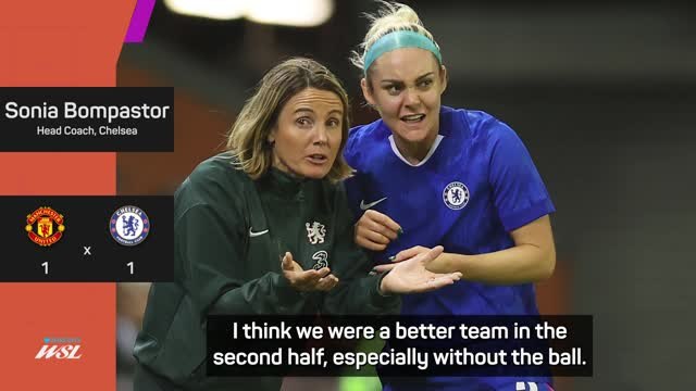 Bompastor left frustrated after Chelsea draw with Man United