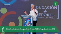 Educación e Inefi dejan inaugurados de forma oficial los Juegos Escolares en SFM