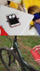 Phone falling? Not on my watch! 😎📱 #diycraft #animation #fun